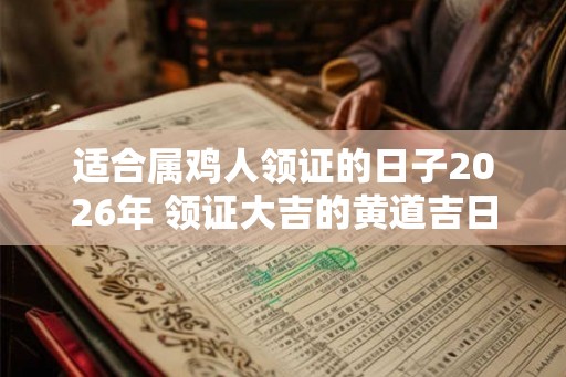 适合属鸡人领证的日子2026年 领证大吉的黄道吉日