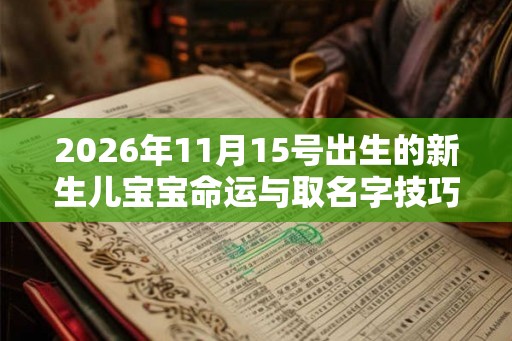 2026年11月15号出生的新生儿宝宝命运与取名字技巧解析