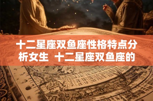 十二星座双鱼座性格特点分析女生 十二星座双鱼座的特点和性格 十二星座双鱼座性格特点分析女生 十二星座双鱼座的特点和性格