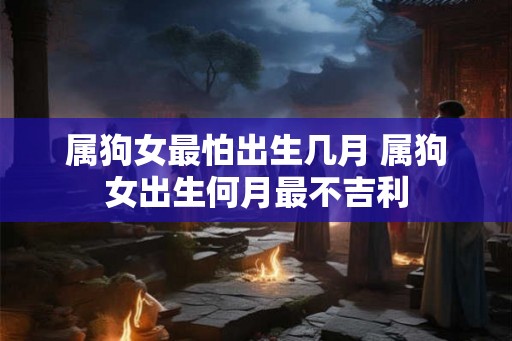 属狗女最怕出生几月 属狗女出生何月最不吉利
