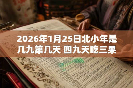 2026年1月25日北小年是几九第几天 四九天吃三果健康过寒冬