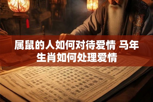属鼠的人如何对待爱情 马年生肖如何处理爱情 属鼠的人如何对待爱情 马年生肖如何处理爱情