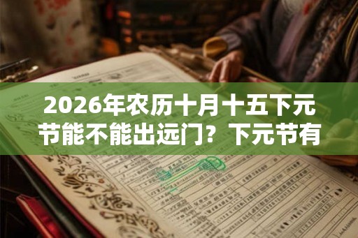 2026年农历十月十五下元节能不能出远门？下元节有何忌讳？