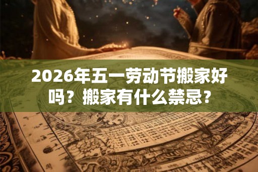 2026年五一劳动节搬家好吗?搬家有什么禁忌? 2026年五一劳动节搬家好吗?搬家有什么禁忌?