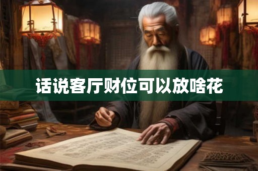 话说客厅财位可以放啥花