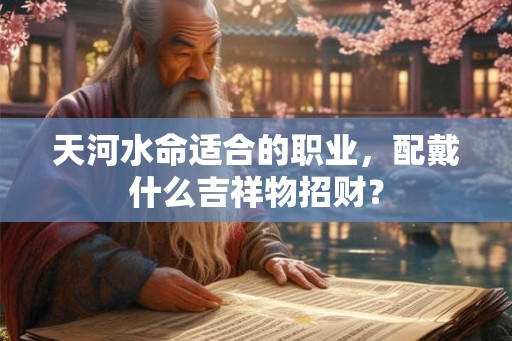 天河水命适合的职业,配戴什么吉祥物招财? 天河水命适合的职业,配戴什么吉祥物招财?