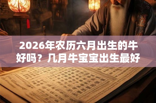 2026年农历六月出生的牛好吗？几月牛宝宝出生最好