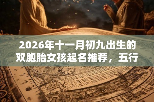 2026年十一月初九出生的双胞胎女孩起名推荐，五行属什么