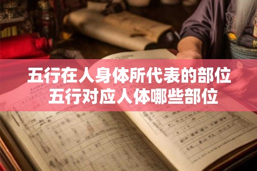 五行在人身体所代表的部位  五行对应人体哪些部位