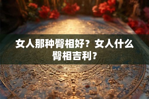 女人那种臀相好？女人什么臀相吉利？