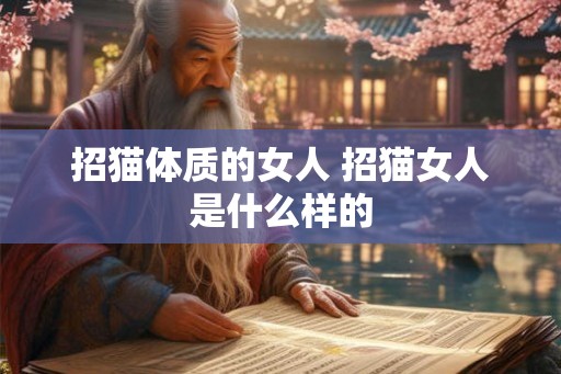 招猫体质的女人 招猫女人是什么样的 招猫体质的女人 招猫女人是什么样的