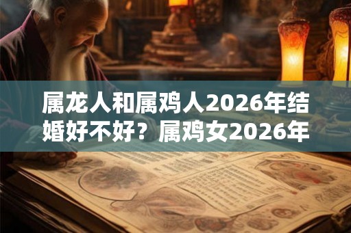 属龙人和属鸡人2026年结婚好不好？属鸡女2026年适合几月结婚？