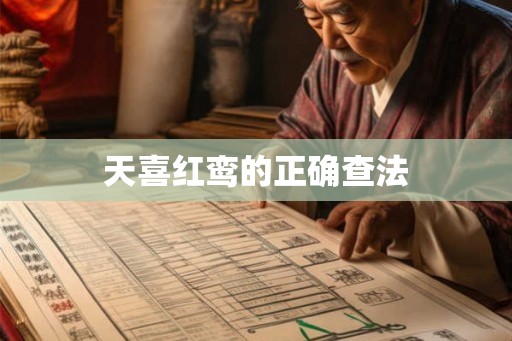天喜红鸾的正确查法 天喜红鸾的正确查法