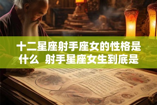 十二星座射手座女的性格是什么  射手星座女生到底是个怎样的人