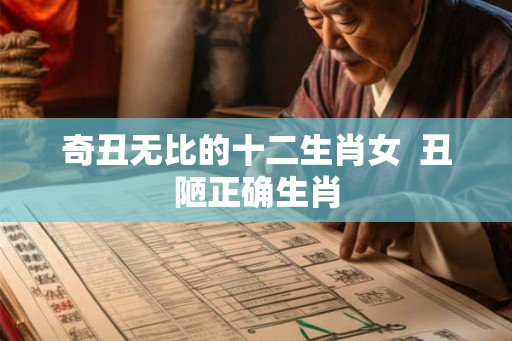 奇丑无比的十二生肖女  丑陋正确生肖