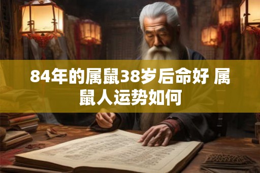 84年的属鼠38岁后命好 属鼠人运势如何