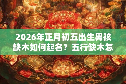 2026年正月初五出生男孩缺木如何起名？五行缺木怎么补？