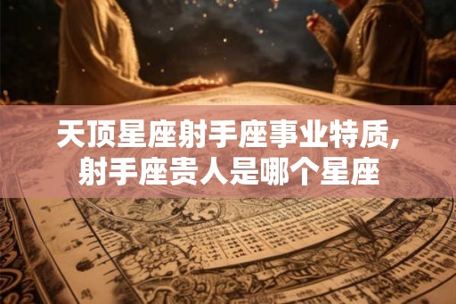 天顶星座射手座事业特质,射手座贵人是哪个星座
