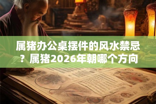 属猪办公桌摆件的风水禁忌？属猪2026年朝哪个方向好？