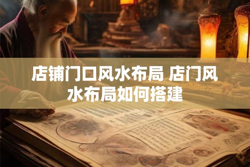店铺门口风水布局 店门风水布局如何搭建 店铺门口风水布局 店门风水布局如何搭建