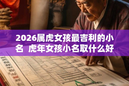2026属虎女孩最吉利的小名 虎年女孩小名取什么好 2026属虎女孩最吉利的小名 虎年女孩小名取什么好