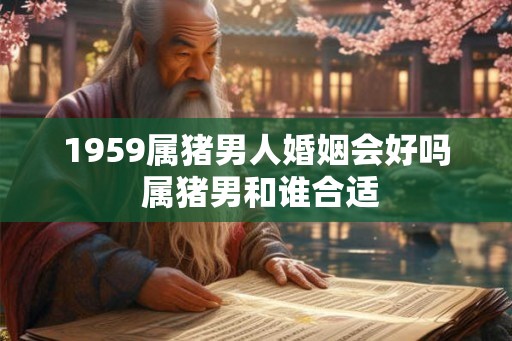 1959属猪男人婚姻会好吗 属猪男和谁合适 1959属猪男人婚姻会好吗 属猪男和谁合适