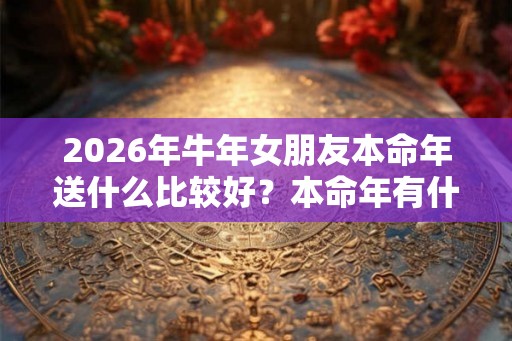 2026年牛年女朋友本命年送什么比较好？本命年有什么讲究？