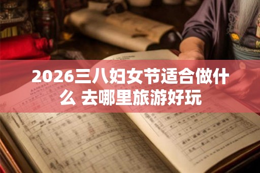 2026三八妇女节适合做什么 去哪里旅游好玩