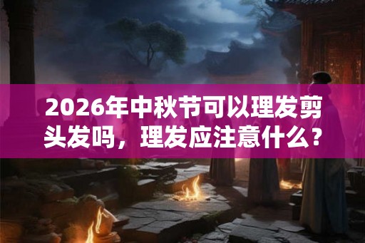 2026年中秋节可以理发剪头发吗，理发应注意什么？
