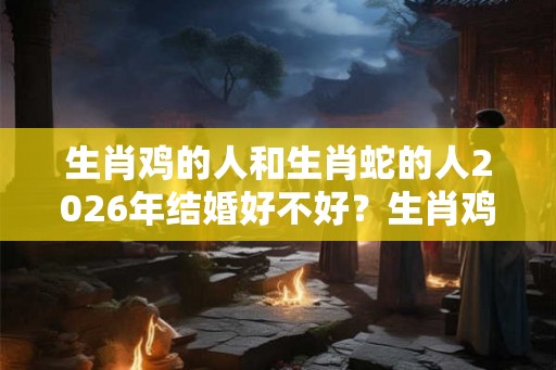 生肖鸡的人和生肖蛇的人2026年结婚好不好？生肖鸡和什么生肖配？
