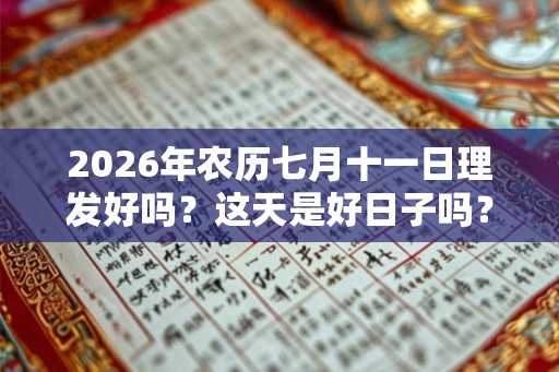 2026年农历七月十一日理发好吗？这天是好日子吗？