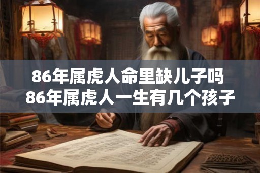 86年属虎人命里缺儿子吗 86年属虎人一生有几个孩子 86年属虎人命里缺儿子吗 86年属虎人一生有几个孩子