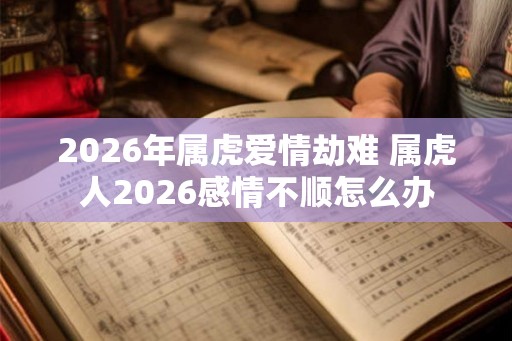 2026年属虎爱情劫难 属虎人2026感情不顺怎么办