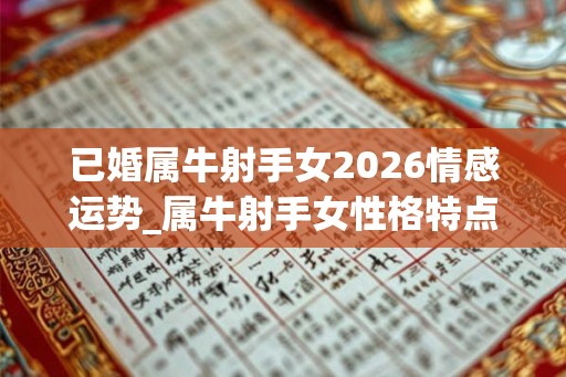 已婚属牛射手女2026情感运势_属牛射手女性格特点