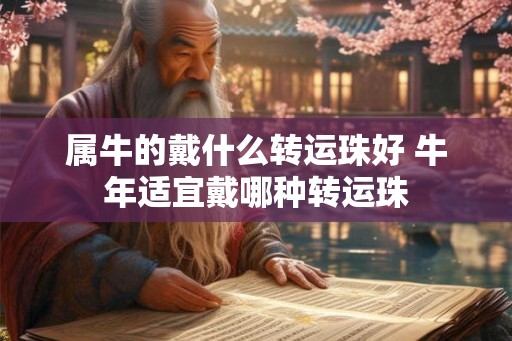 属牛的戴什么转运珠好 牛年适宜戴哪种转运珠 属牛的戴什么转运珠好 牛年适宜戴哪种转运珠
