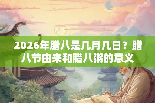 2026年腊八是几月几日？腊八节由来和腊八粥的意义