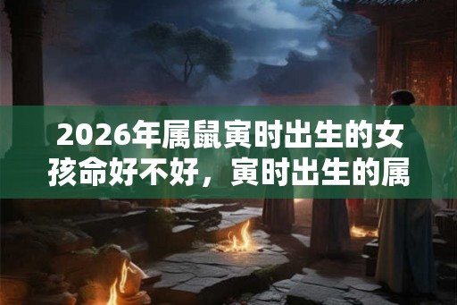 2026年属鼠寅时出生的女孩命好不好，寅时出生的属鼠人什么命？