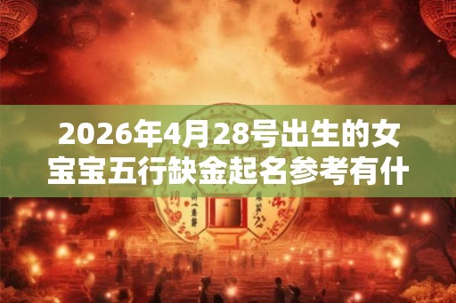 2026年4月28号出生的女宝宝五行缺金起名参考有什么 2026年4月28号出生的女宝宝五行缺金起名参考有什么