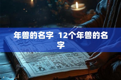 年兽的名字  12个年兽的名字