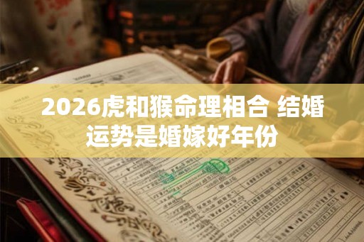 2026虎和猴命理相合 结婚运势是婚嫁好年份