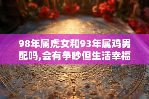 98年属虎女和93年属鸡男配吗,会有争吵但生活幸福 98年属虎女和93年属鸡男配吗,会有争吵但生活幸福