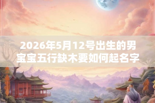 2026年5月12号出生的男宝宝五行缺木要如何起名字 2026年5月12号出生的男宝宝五行缺木要如何起名字
