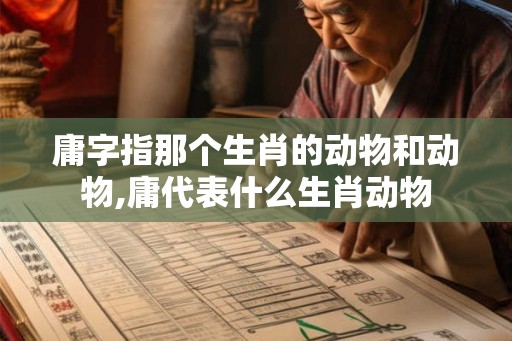 庸字指那个生肖的动物和动物,庸代表什么生肖动物