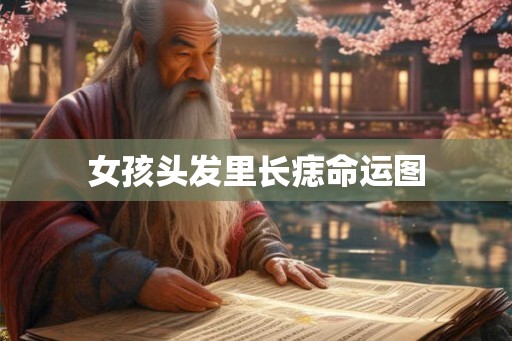 女孩头发里长痣命运图