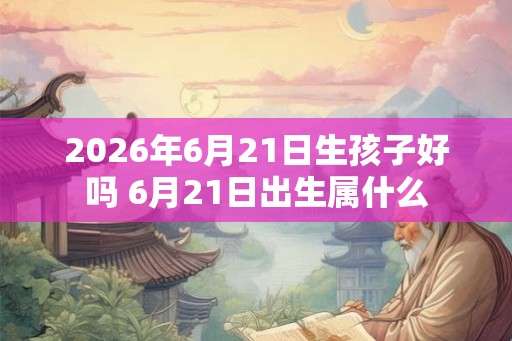 2026年6月21日生孩子好吗 6月21日出生属什么 2026年6月21日生孩子好吗 6月21日出生属什么