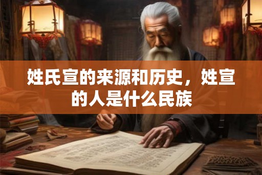 姓氏宣的来源和历史,姓宣的人是什么民族 姓氏宣的来源和历史,姓宣的人是什么民族