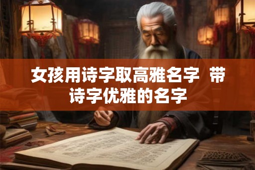 女孩用诗字取高雅名字 带诗字优雅的名字 女孩用诗字取高雅名字 带诗字优雅的名字