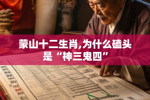 蒙山十二生肖,为什么磕头是“神三鬼四”