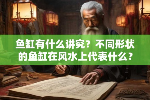鱼缸有什么讲究？不同形状的鱼缸在风水上代表什么？
