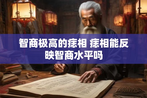 智商极高的痣相 痣相能反映智商水平吗 智商极高的痣相 痣相能反映智商水平吗